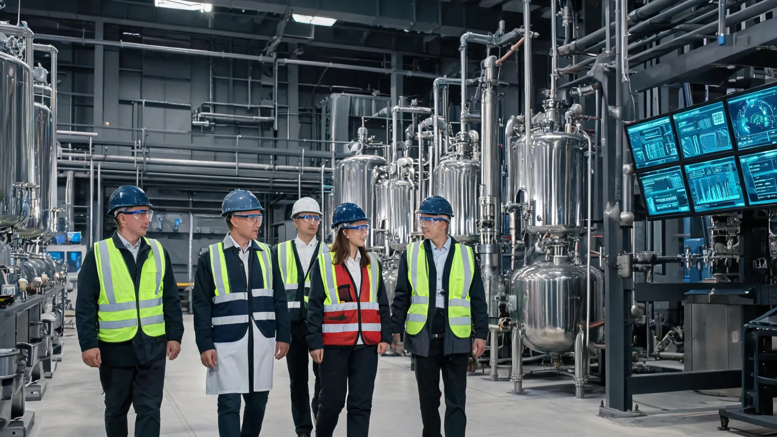 Polymer plant leadership review